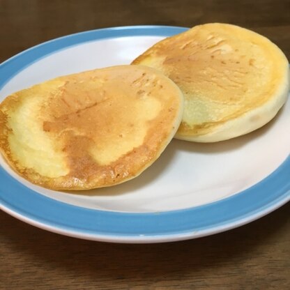 ふわふわのスフレパンケーキができました。
子供達も大満足だったようで、とても美味しかったです。
素敵なレシピをありがとうございました♬